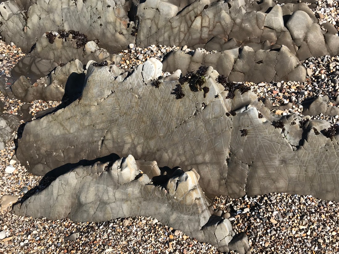 sea mountain fractal from Morro Bay California